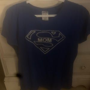 Woman’s super mom shirt